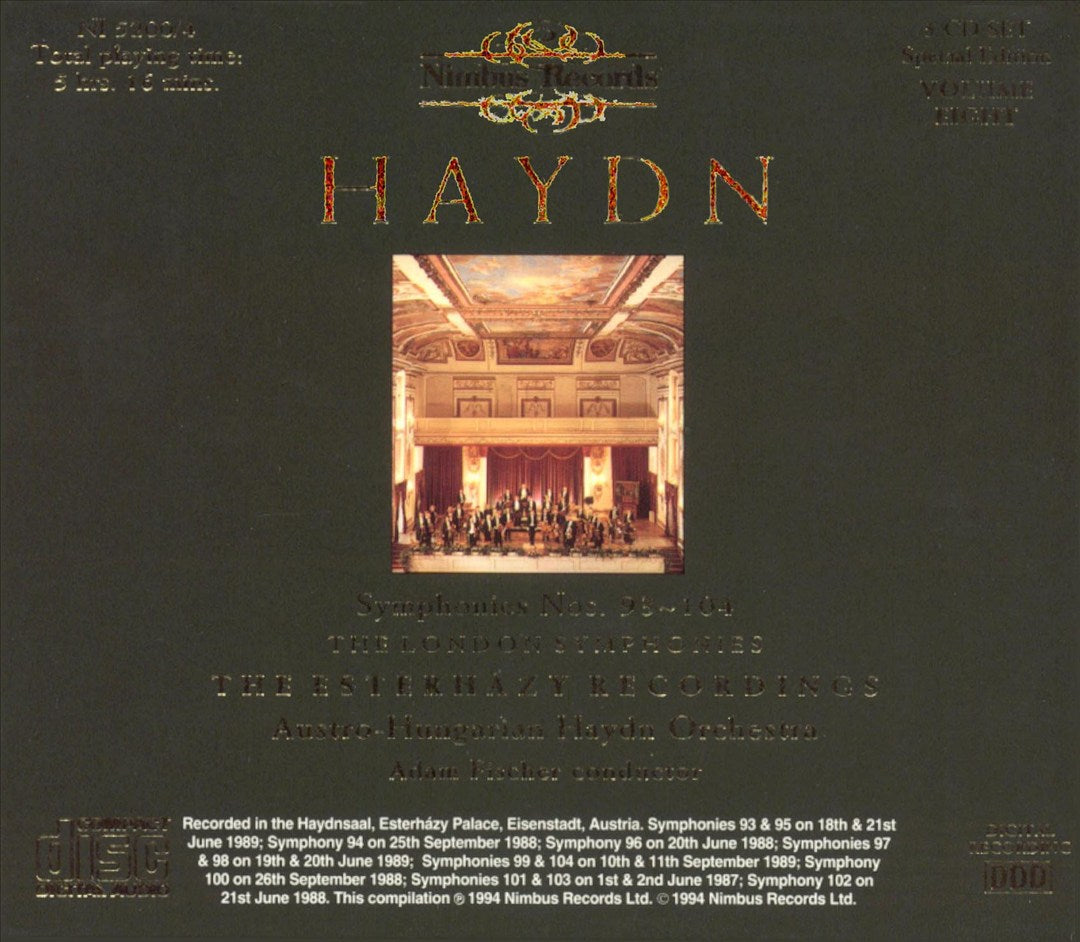 Haydn: Symphonies Nos. 93-104, The London Symphonies