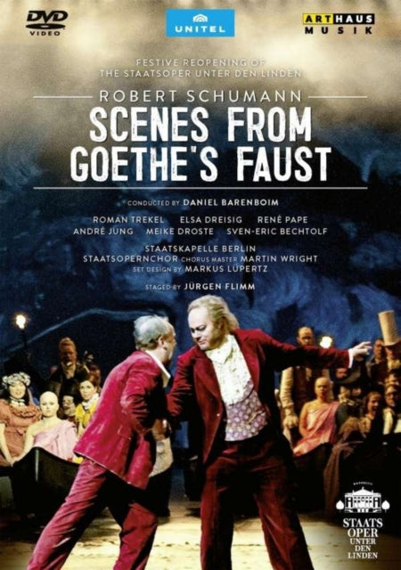 Robert Schumann - Scenes From Goethe's Faust (2 Dvd) – MovieMars