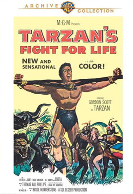 Tarzan's Fight for Life cover art