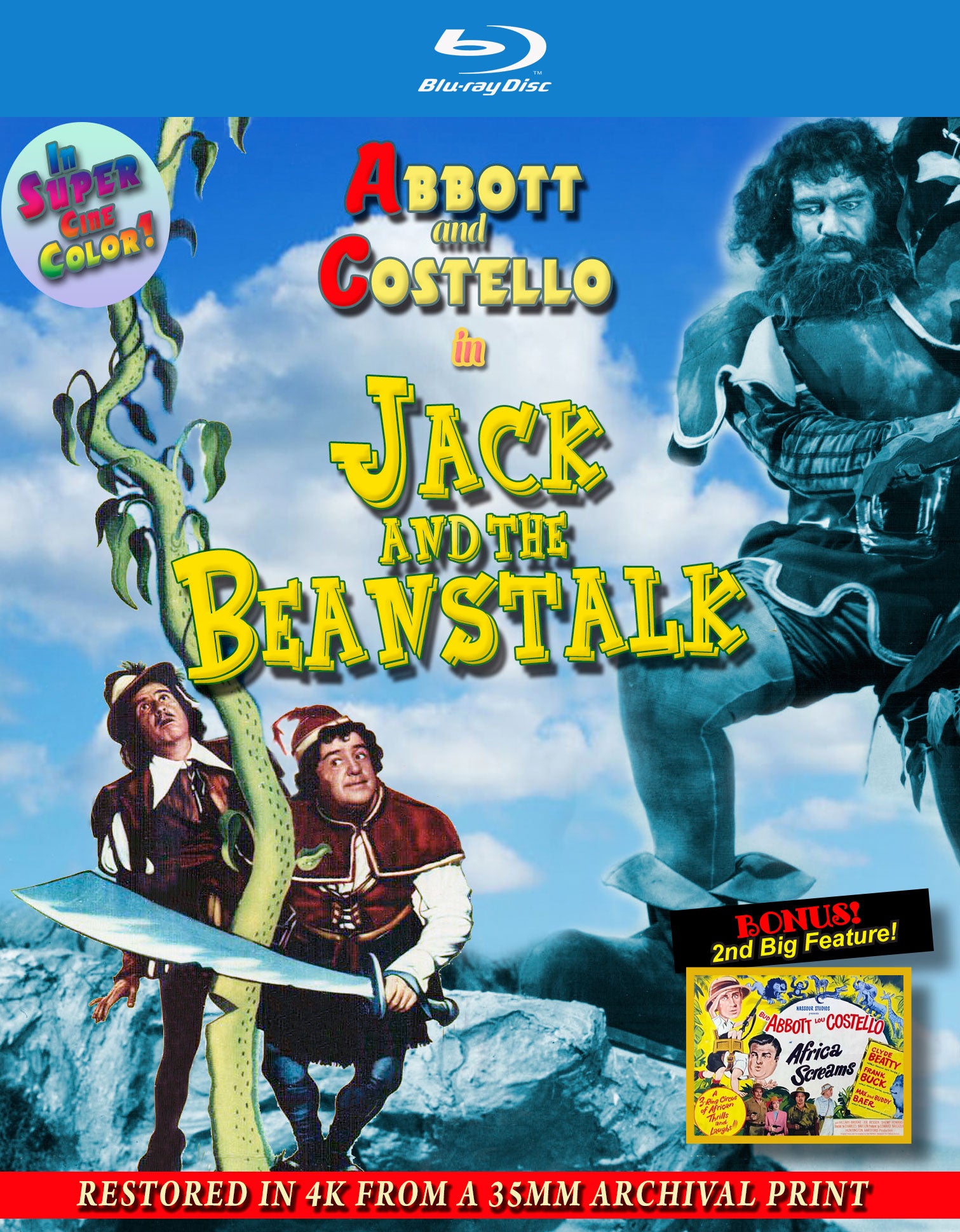 Jack and the Beanstalk [Blu-ray] cover art