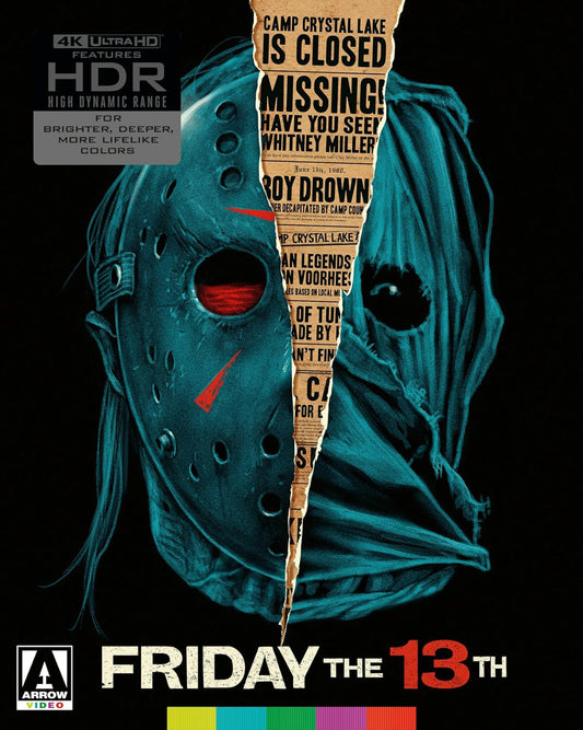 Friday the 13th [4K Ultra HD Blu-ray] cover art