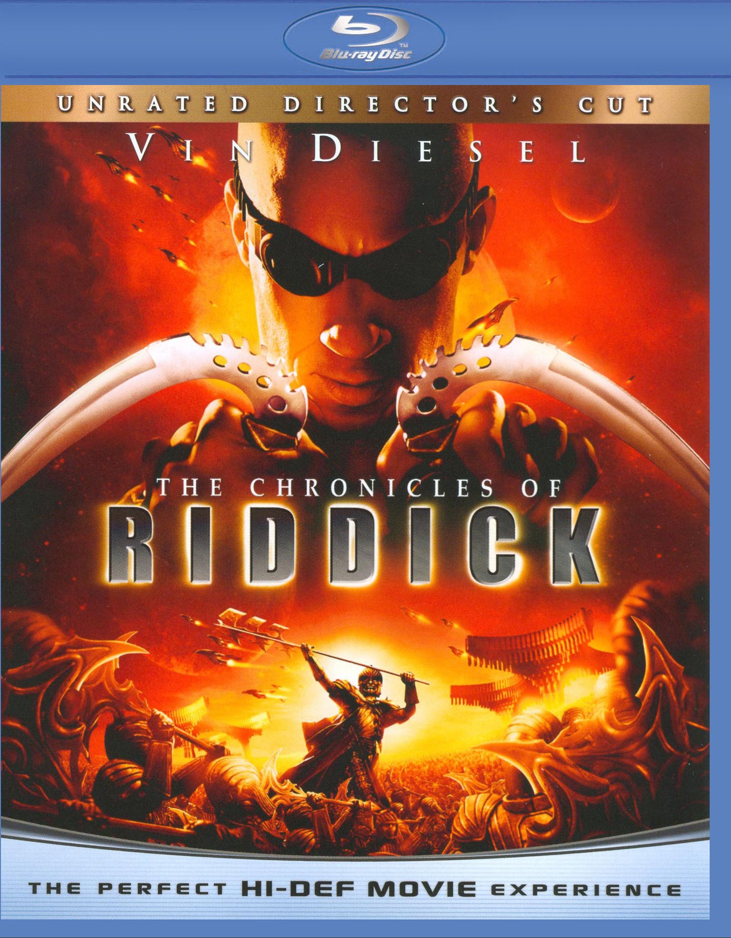 Chronicles of Riddick [Blu-ray] cover art