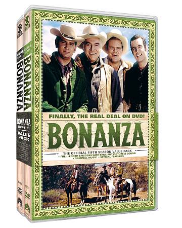 Bonanza: The Official Fifth Season, Vols. 1 and 2 cover art