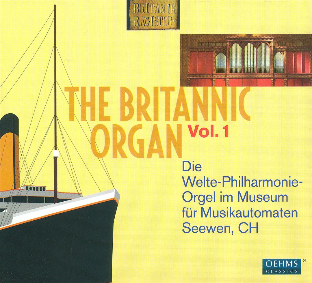 Britannic Organ, Vol. 1 cover art