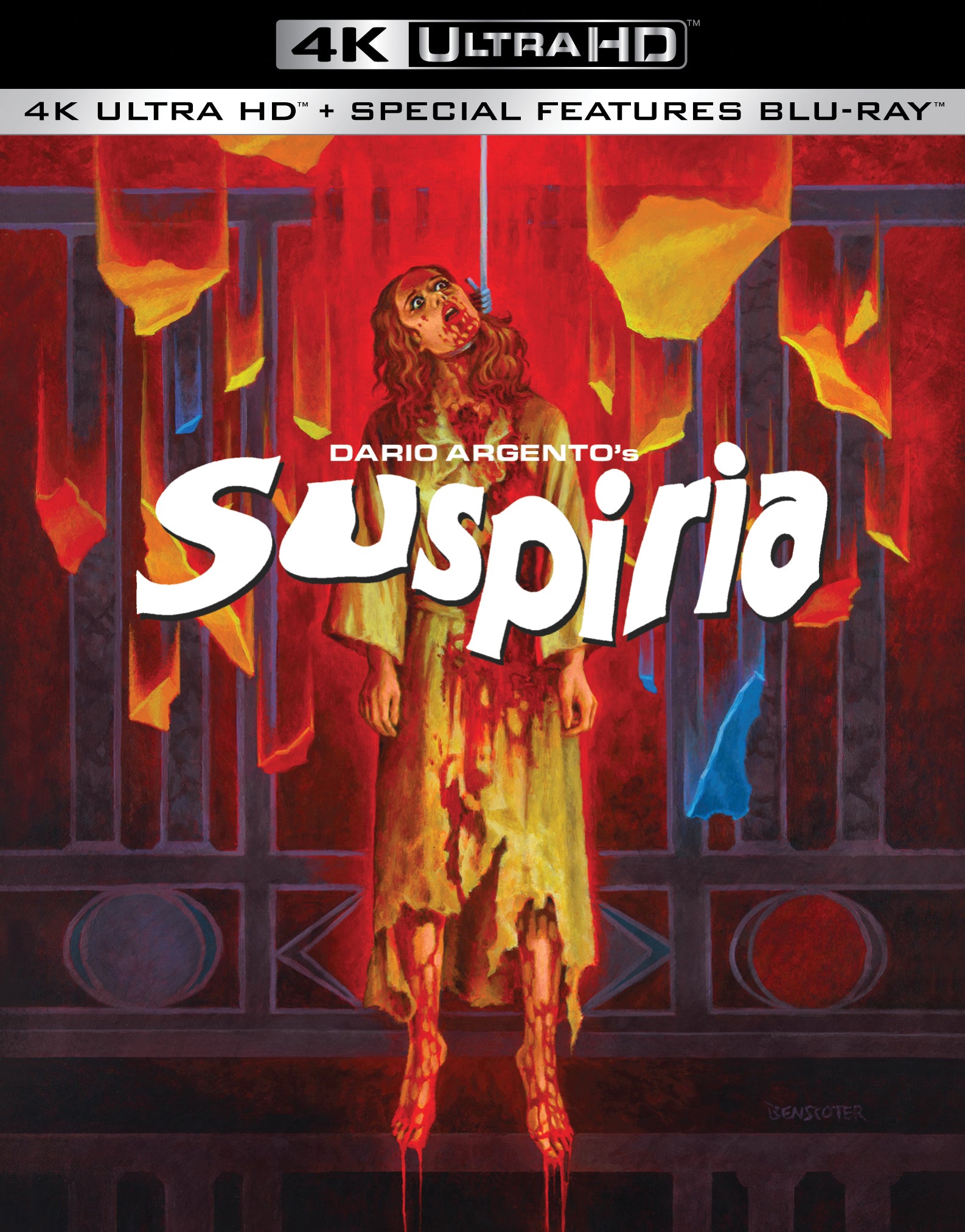 SUSPIRIA (UHD 4K DISC + SPECIAL FEATURES BLU-RAY) cover art