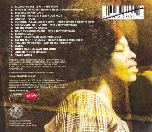 Very Best of Roberta Flack cover art