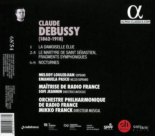 Debussy: La Damoiselle; Le Martyre de Saint Sébastien; Nocturnes cover art