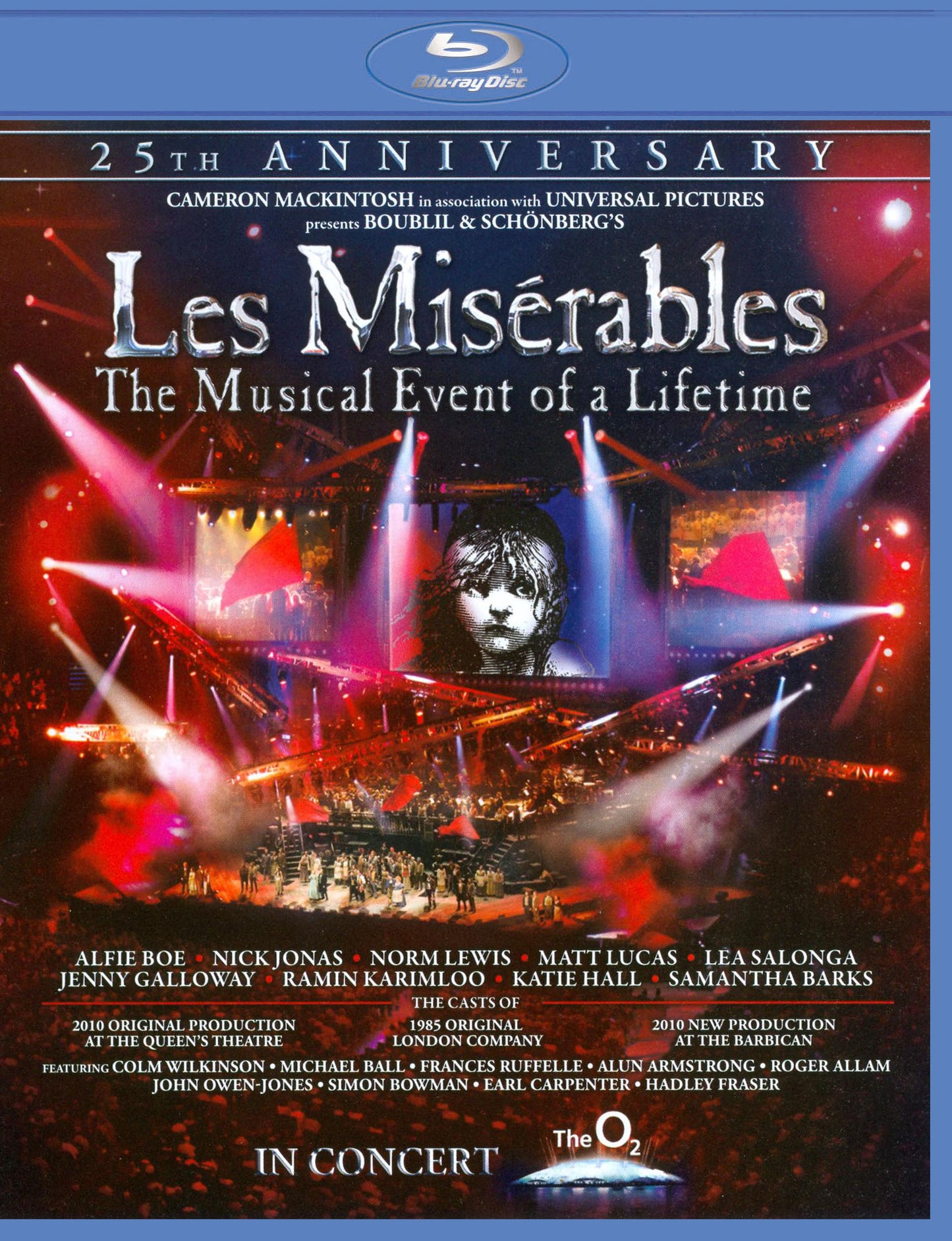 Miserables: 25th Anniversary [Blu-ray] cover art