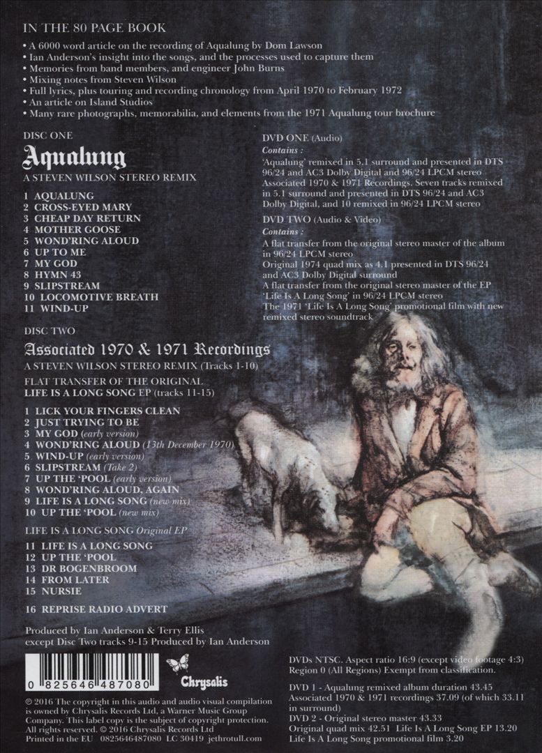 Aqualung [Two-CD/Two-DVD Box]  cover art