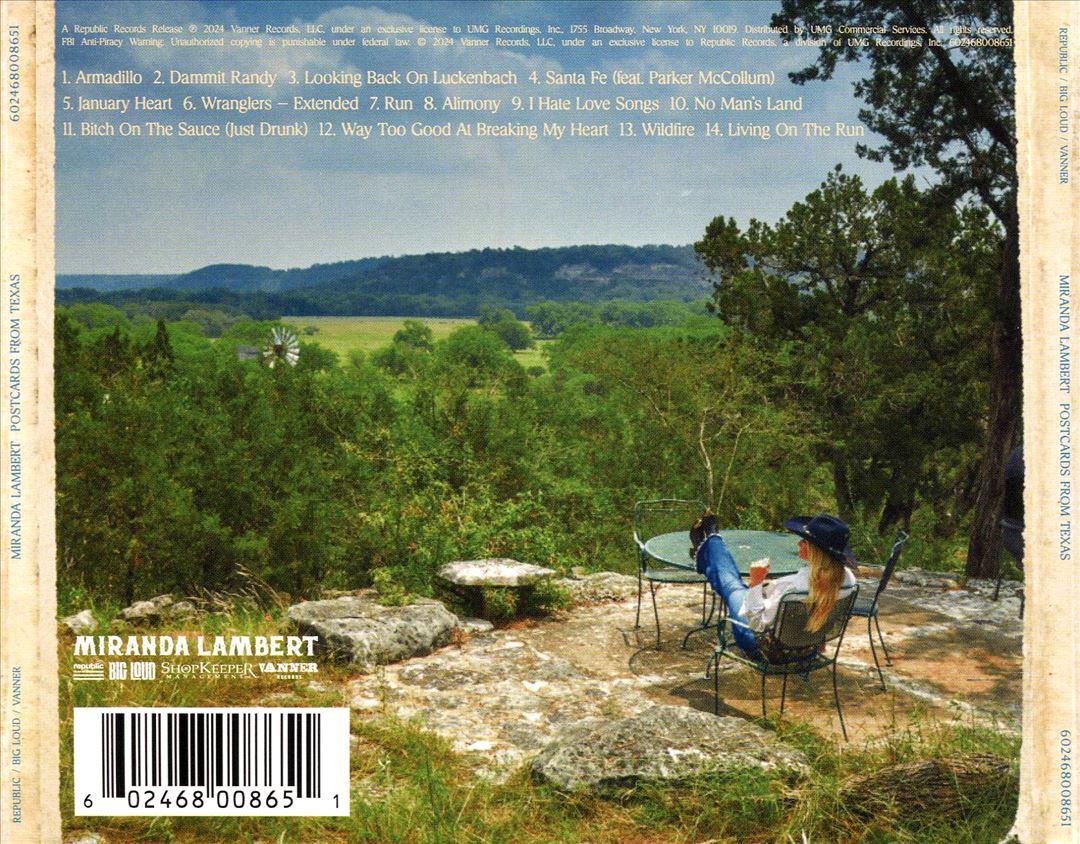 Postcards from Texas cover art