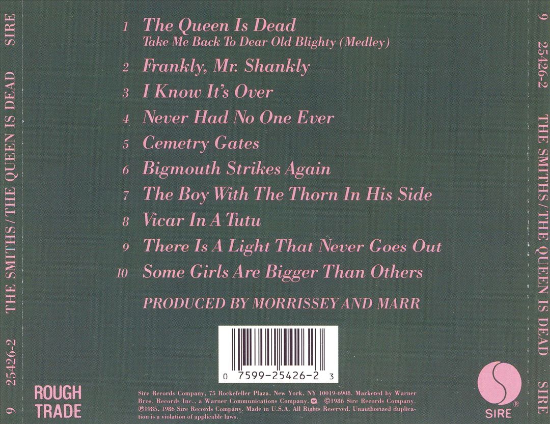 Queen Is Dead cover art