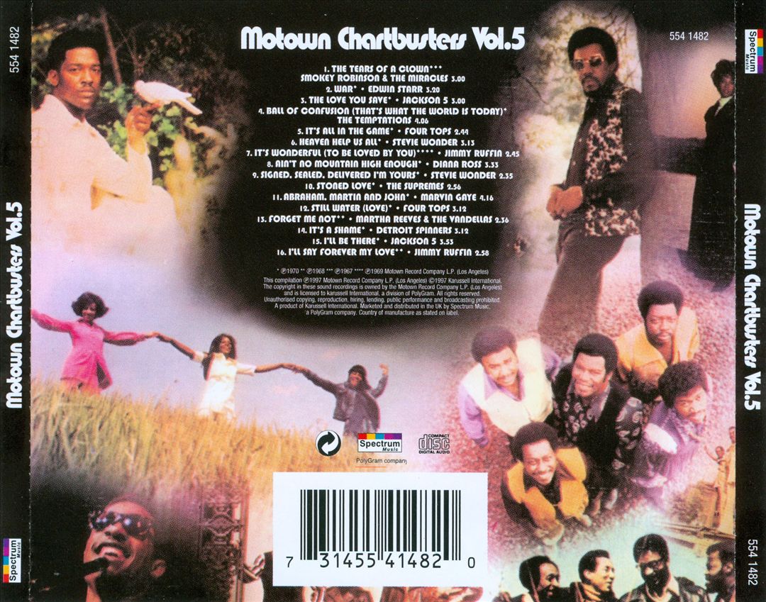 Motown Chartbusters, Vol. 5 cover art