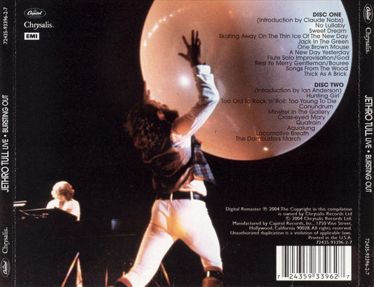 Bursting Out: Jethro Tull Live [Remastered] cover art