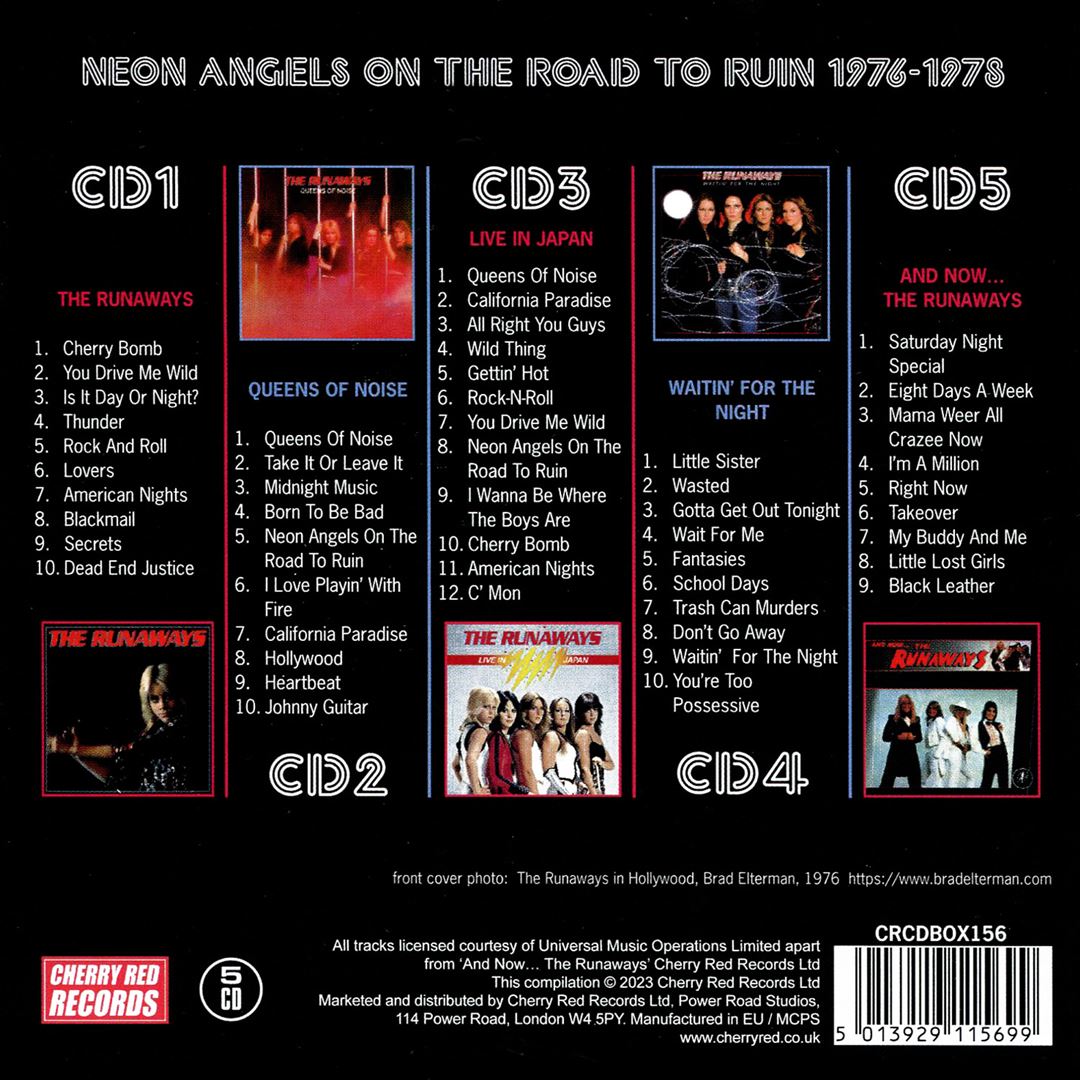 Neon Angels on the Road To Ruin 1976-1978  cover art