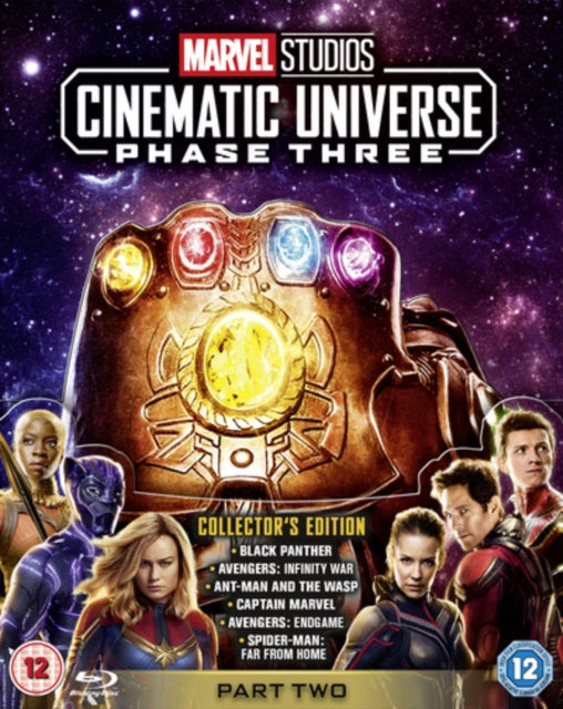 Marvel Studios Cinematic Universe Phase 3 Part 2 (6 Films) Blu-Ray cover art