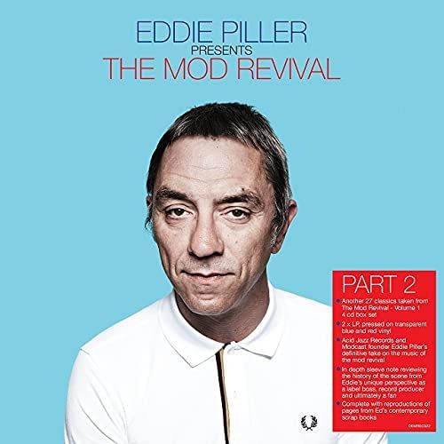 Eddie Piller Presents: The Mod Revival, Pt. 2 [140g Transparent Blue and Red Vinyl] cover art