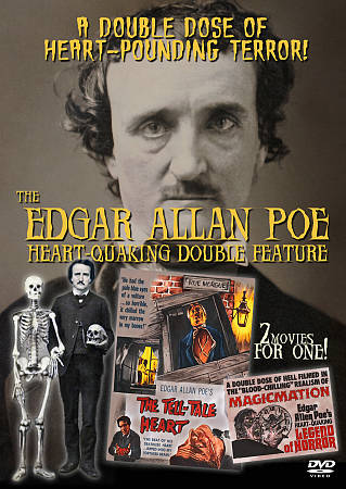 Edgar Allan Poe: Heart-Quaking Double Feature -Legend of Horror/The Tell-Tale Heart cover art