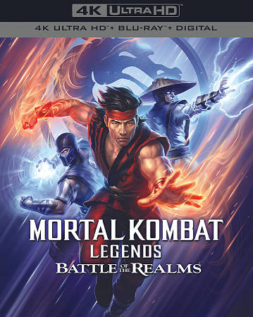 Mortal Kombat Legends: Battle of the Realms [Includes Digital Copy] [4K Ultra HD Blu-ray/Blu-ray] cover art