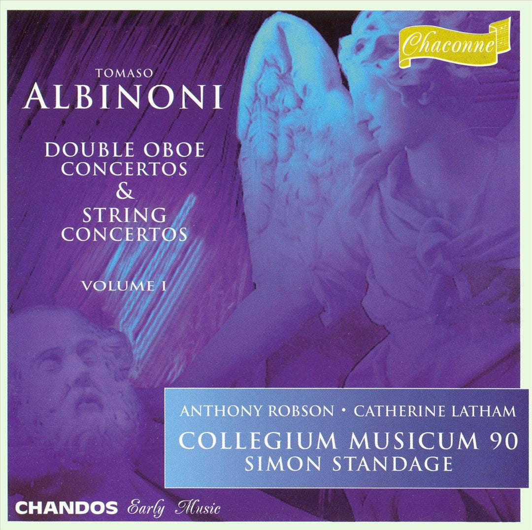 Albinoni: Double Oboe Concertos & String Concertos, Vol. 1 cover art