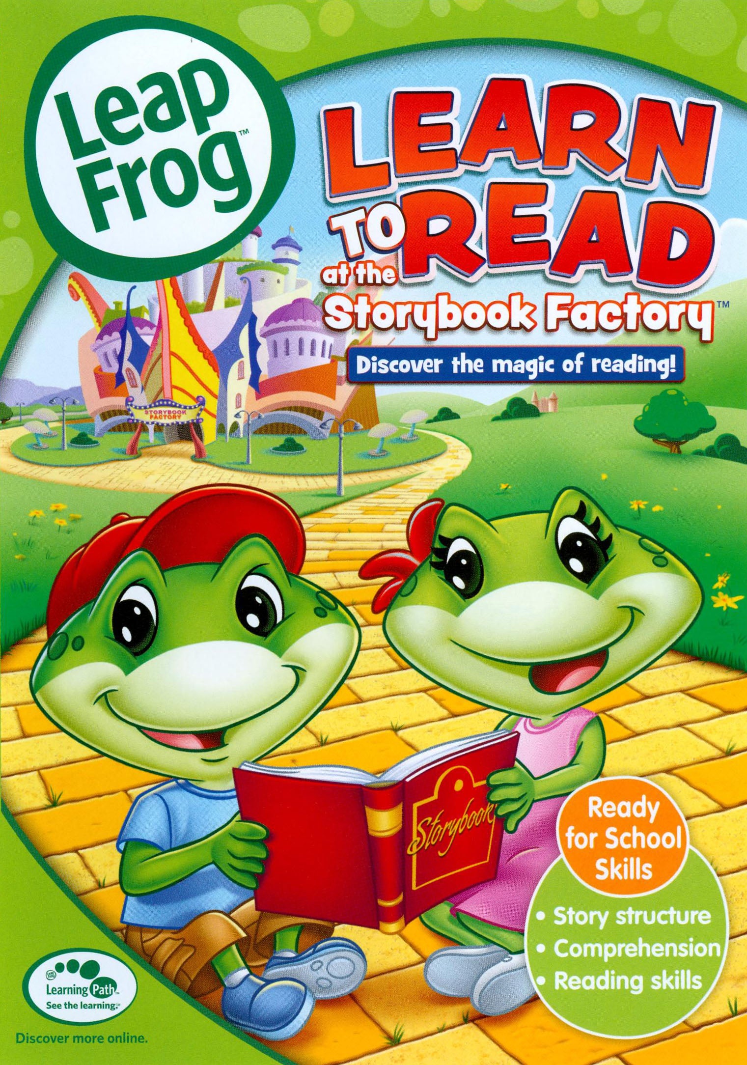 LeapFrog: Learn to Read at the Storybook Factory cover art