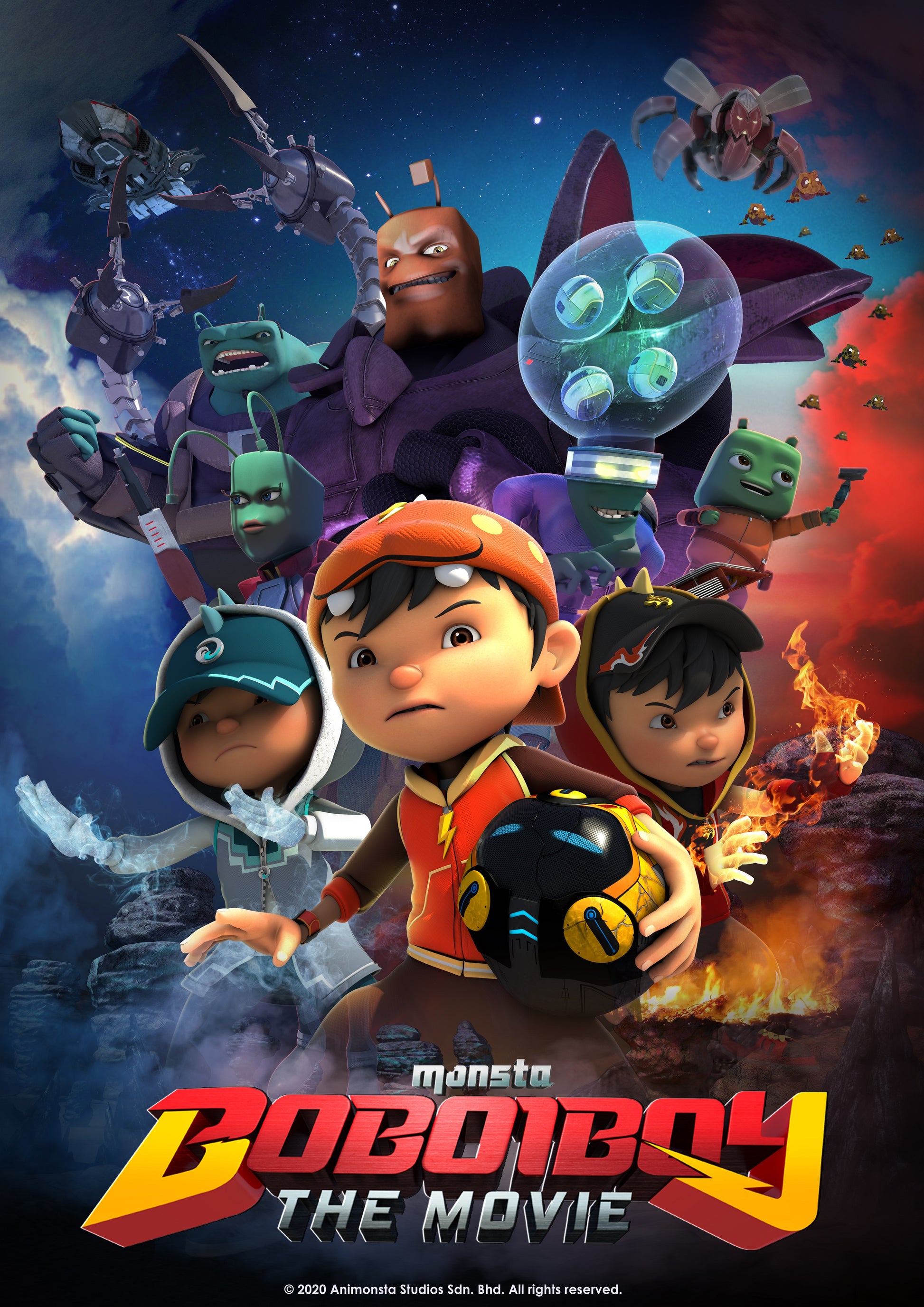 BoBoiBoy: The Movie cover art