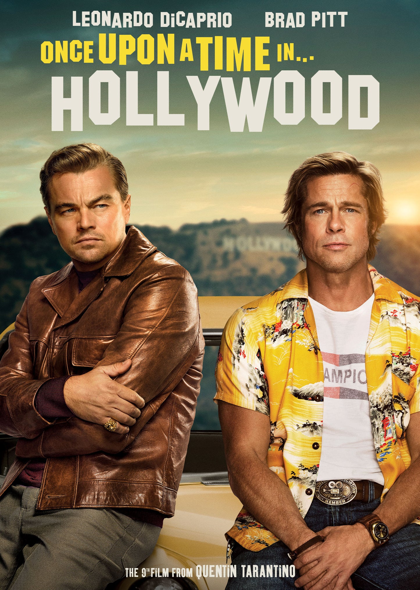 Once Upon a Time in Hollywood cover art