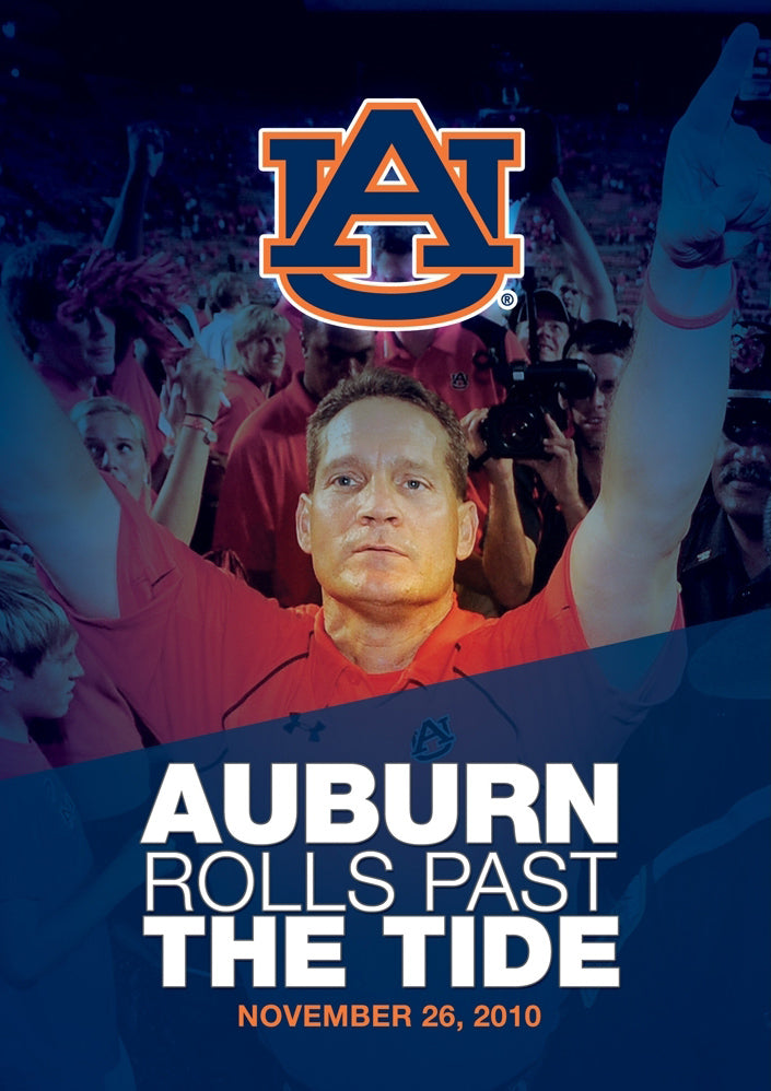 Auburn Rolls Past the Tide: November 26, 2010 cover art