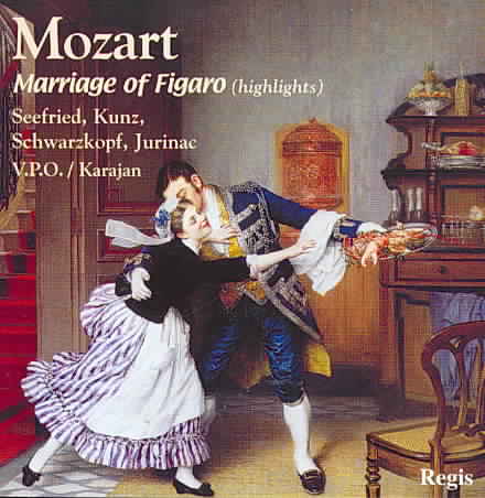 Mozart: Marriage of Figaro (Highlights) [Regis Records] cover art