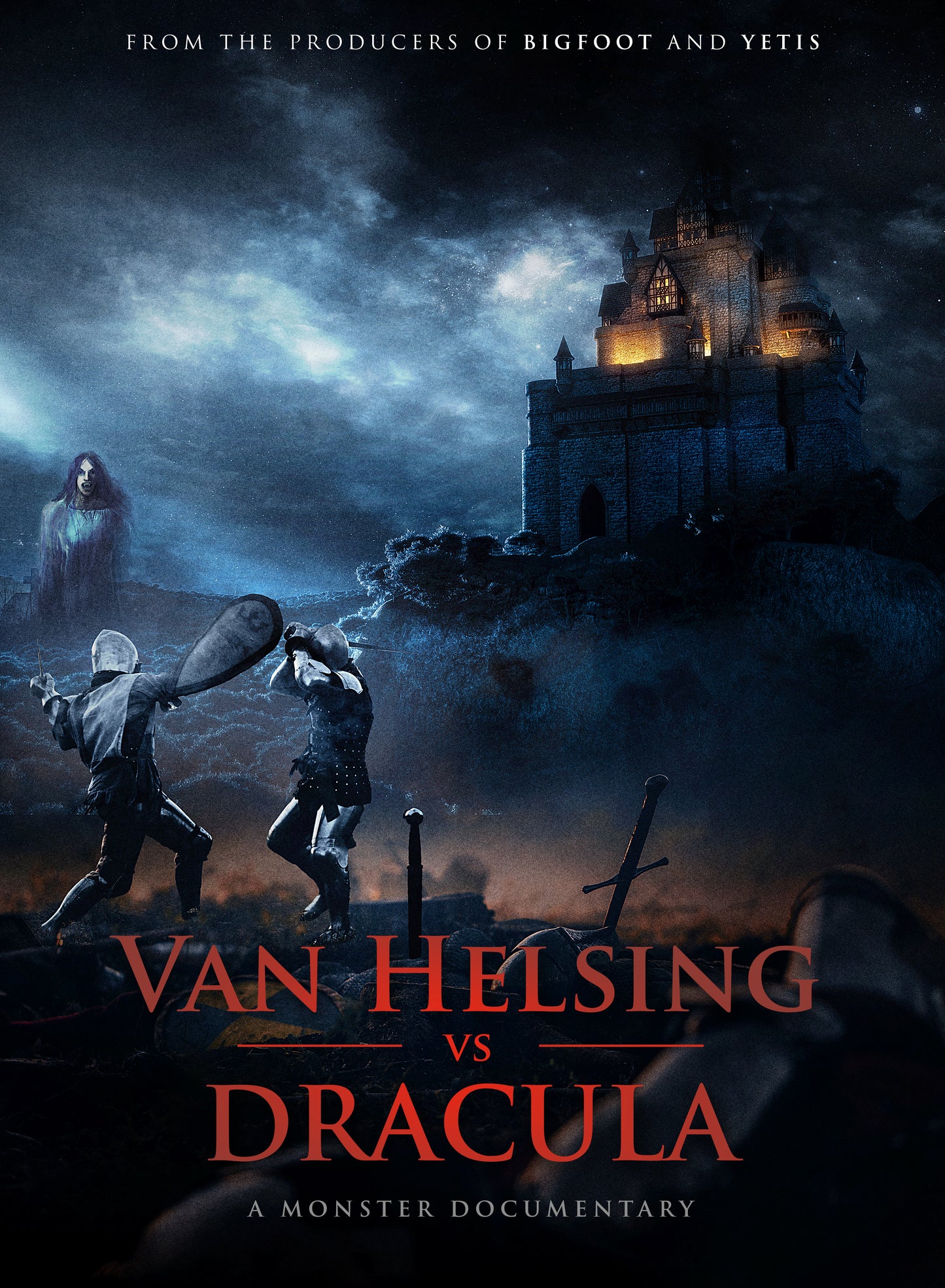 Van Helsing vs Dracula cover art