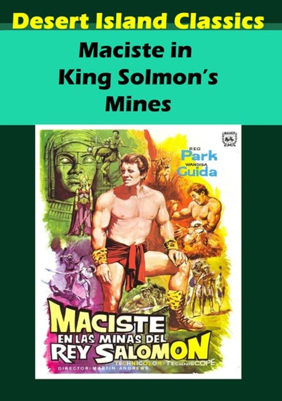 Maciste in King Solomon's Mines cover art