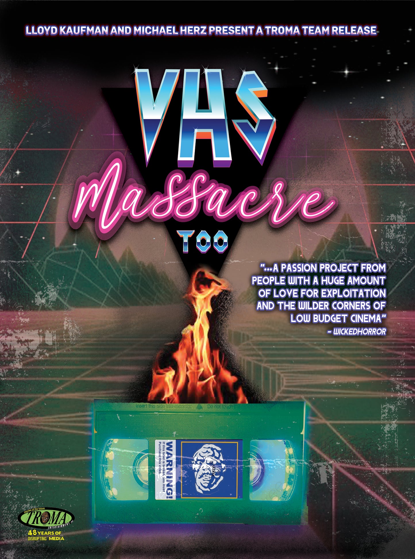 VHS Massacre Too [Blu-ray] cover art