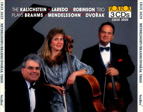 Mendelssohn Brahms Dvorak Trios Kalichstein Laredo Robinson Trio Moviemars 