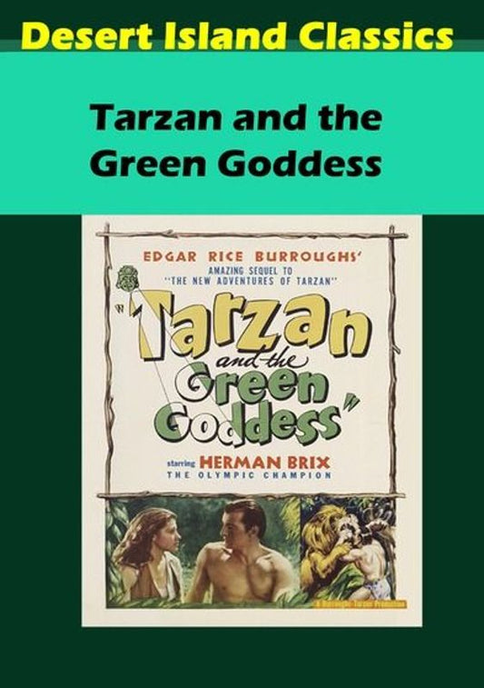 Tarzan and the Green Goddess cover art