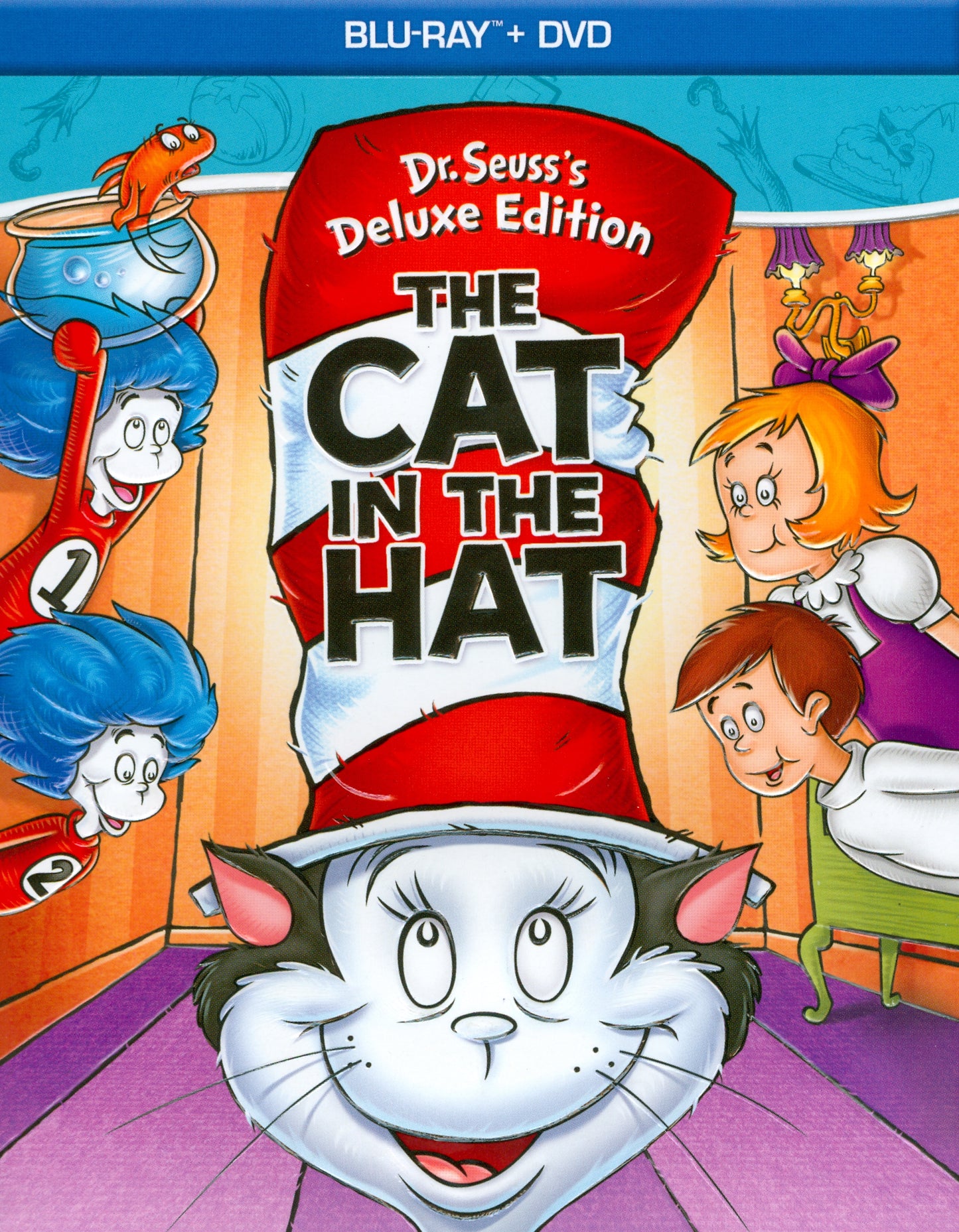 Dr. Seuss's The Cat in the Hat [Deluxe Edition] [2 Discs] [Blu-ray/DVD] cover art