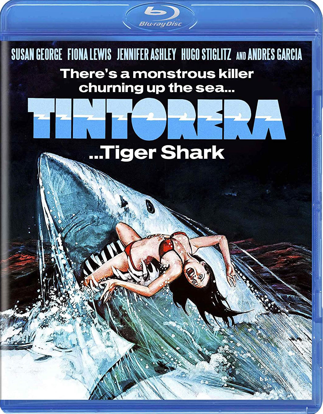 Tintorera Tiger Shark [Blu-ray] cover art