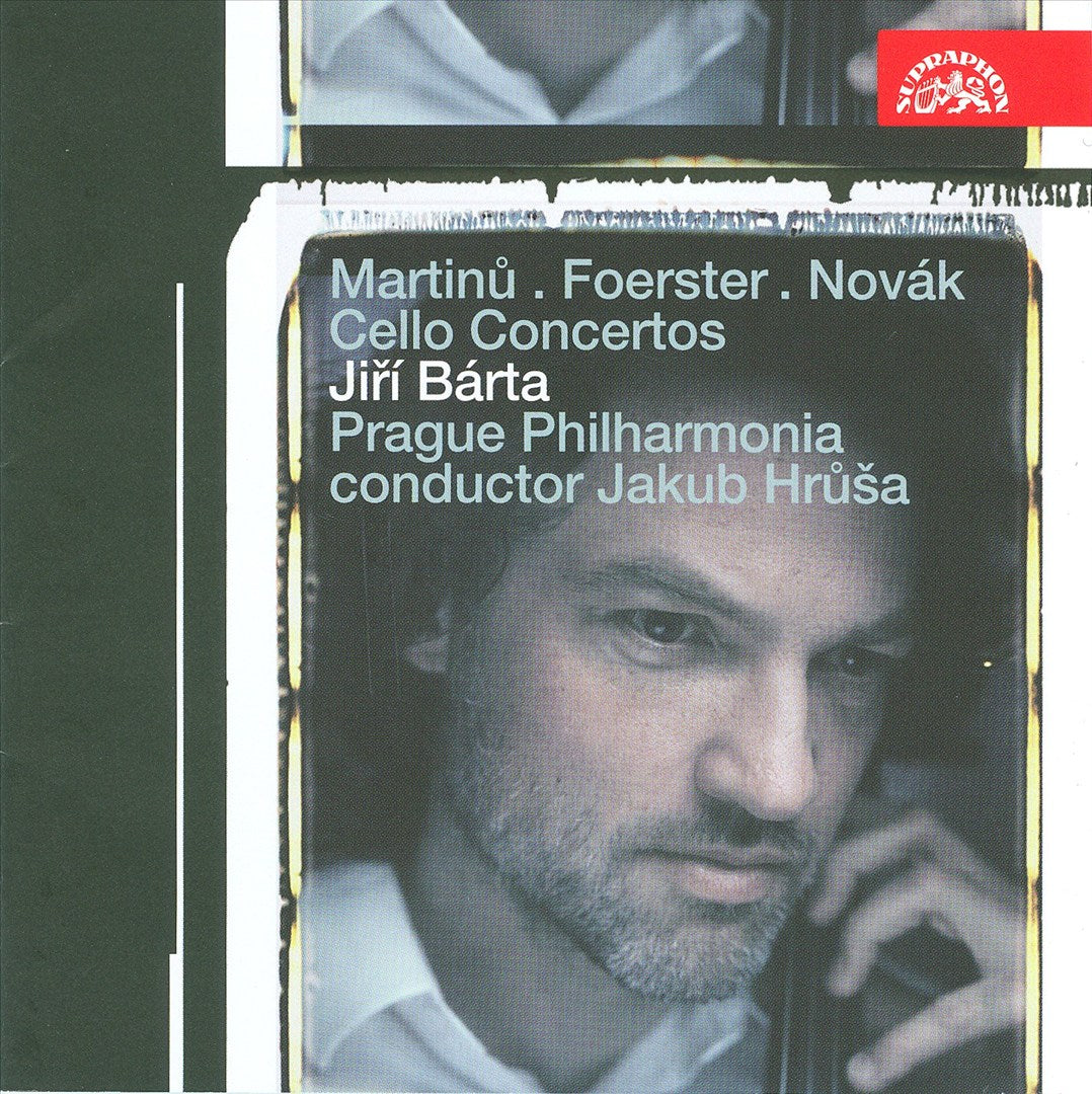 Martinu, Foerster, Novák: Cello Concertos cover art