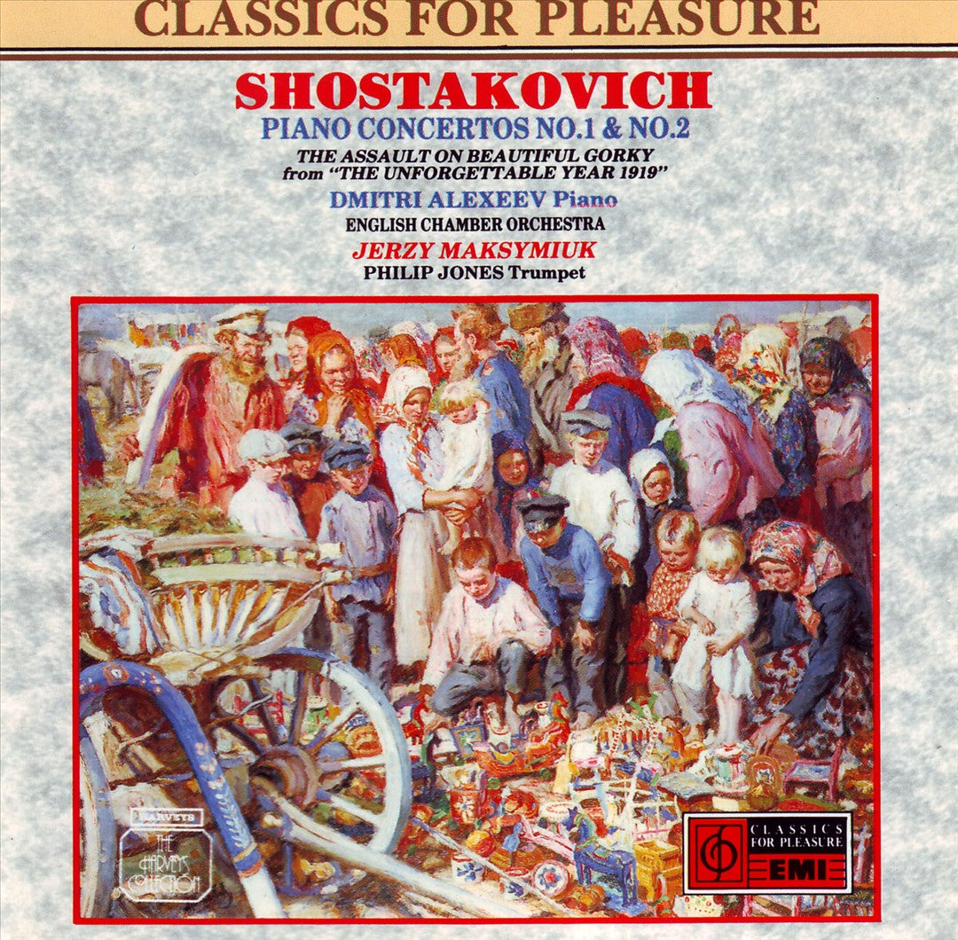 Shostakovich: Piano Concertos Nos. 1 & 2 cover art