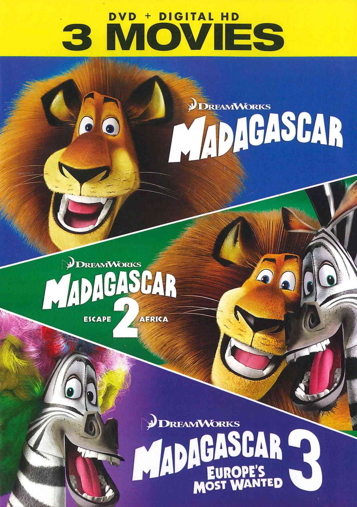 Madagascar/Madagascar: Escape 2 Africa/Madagascar 3: EuropeÆs Most Wanted cover art