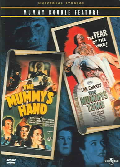 Mummy Double Feature - The Mummy's Hand/The Mummy's Tomb cover art