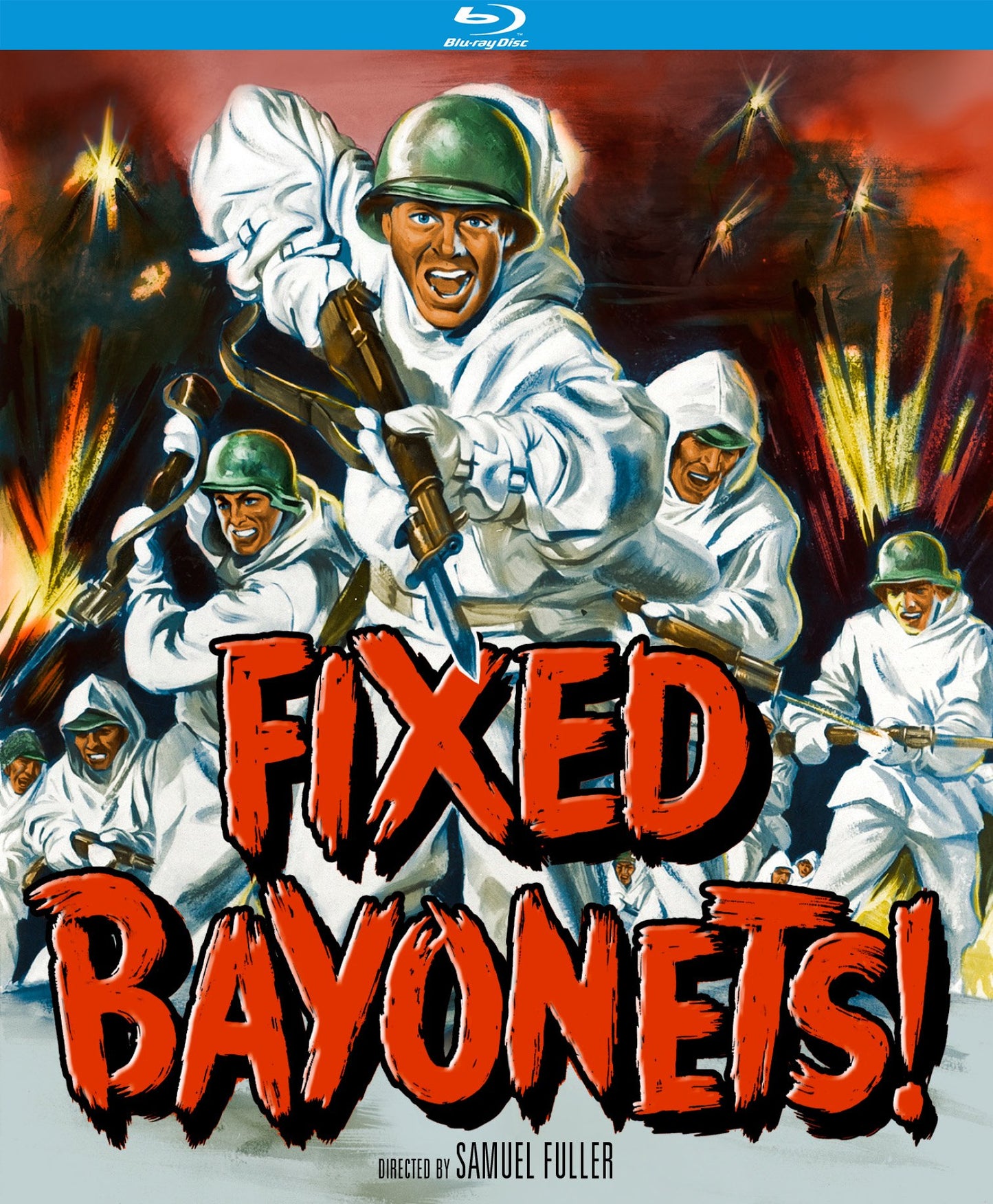 Fixed Bayonets [Blu-ray] cover art