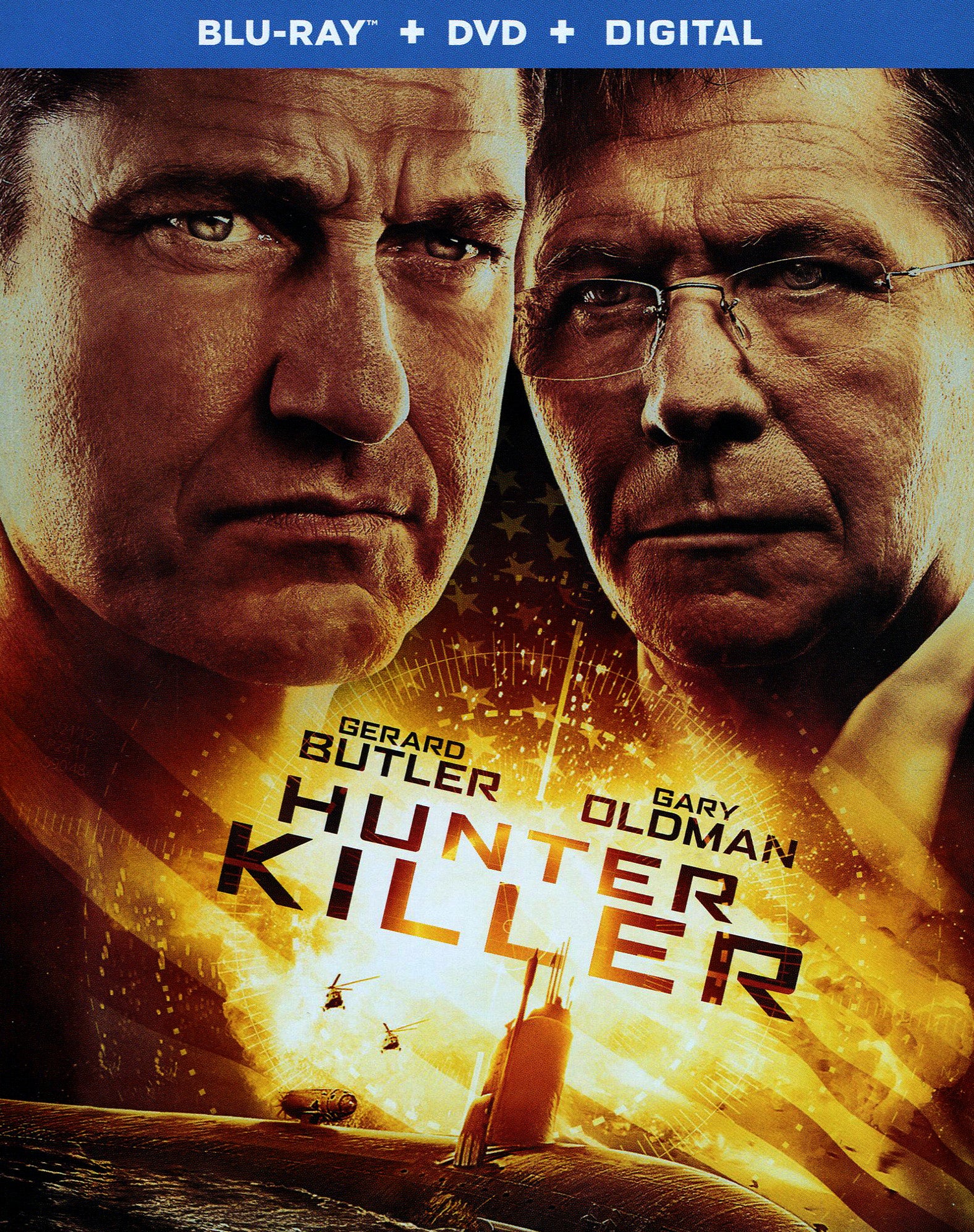 Hunter Killer [Includes Digital Copy] [Blu-ray/DVD] cover art