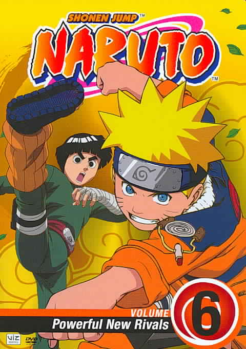 Naruto - Vol. 6: Poweful New Rivals cover art