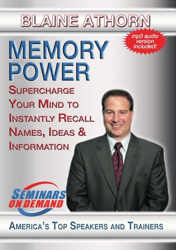 Memory Power: Supercharge Your Mind to Instantly Recall Names, Ideas and Information cover art