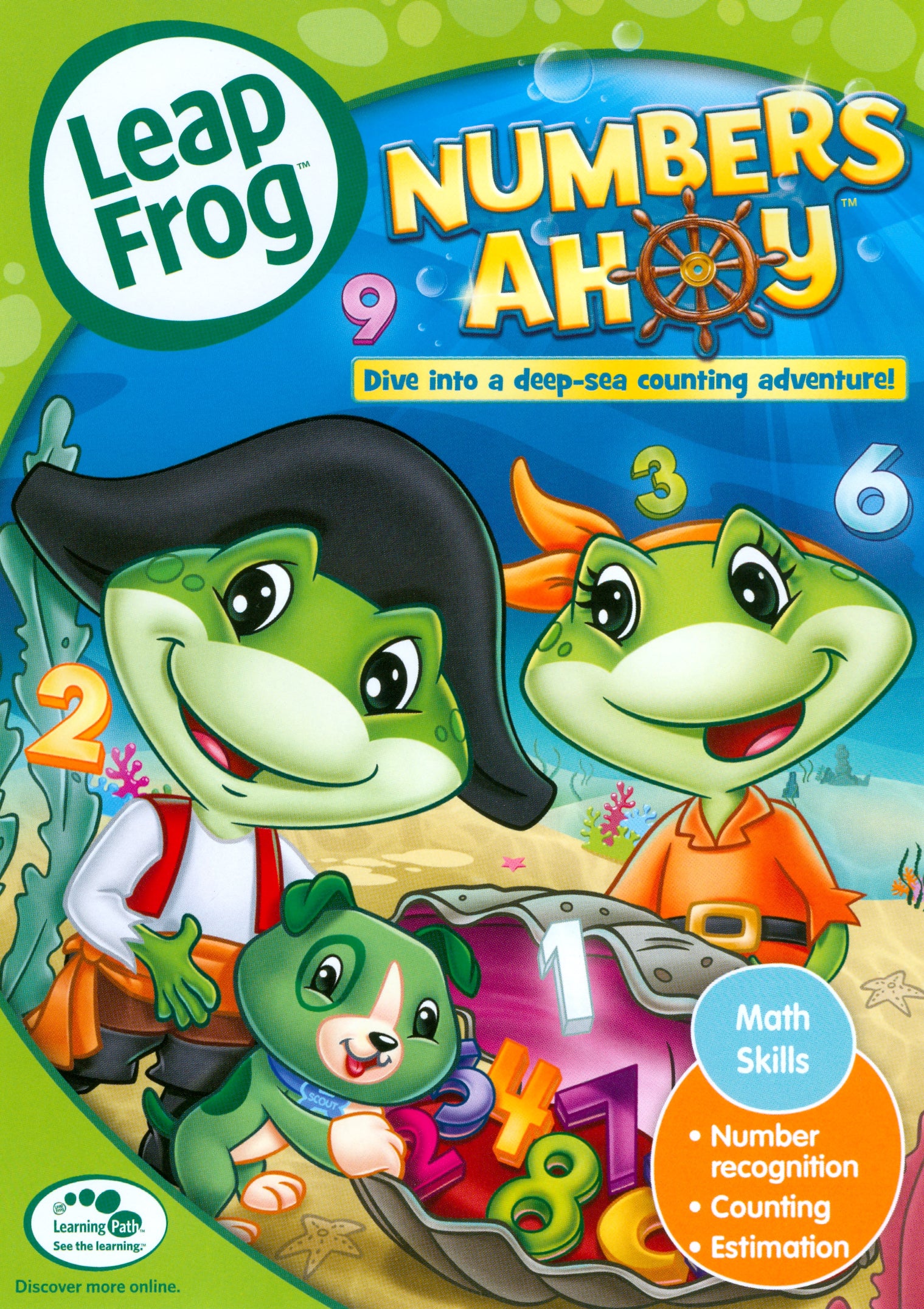 LeapFrog: Numbers Ahoy [With Flash Cards] cover art