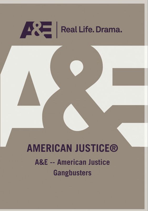 American Justice: Gangbusters cover art