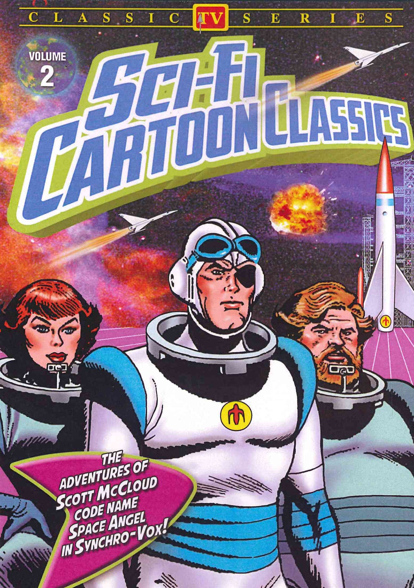 Sci-Fi Cartoon Classics, Vol. 2 cover art