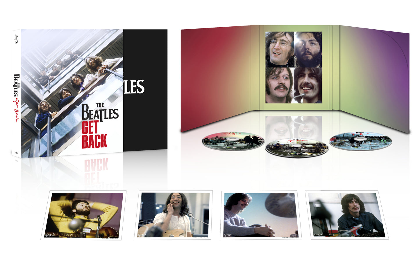 Beatles: Get Back [Blu-ray] cover art