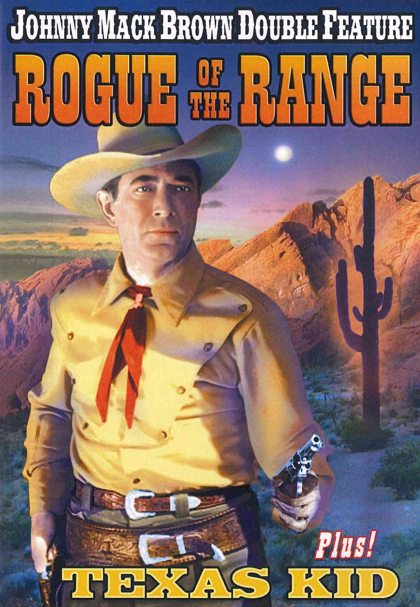 Johnny Mack Brown Double Feature: Rogue of the Range/Texas Kid cover art