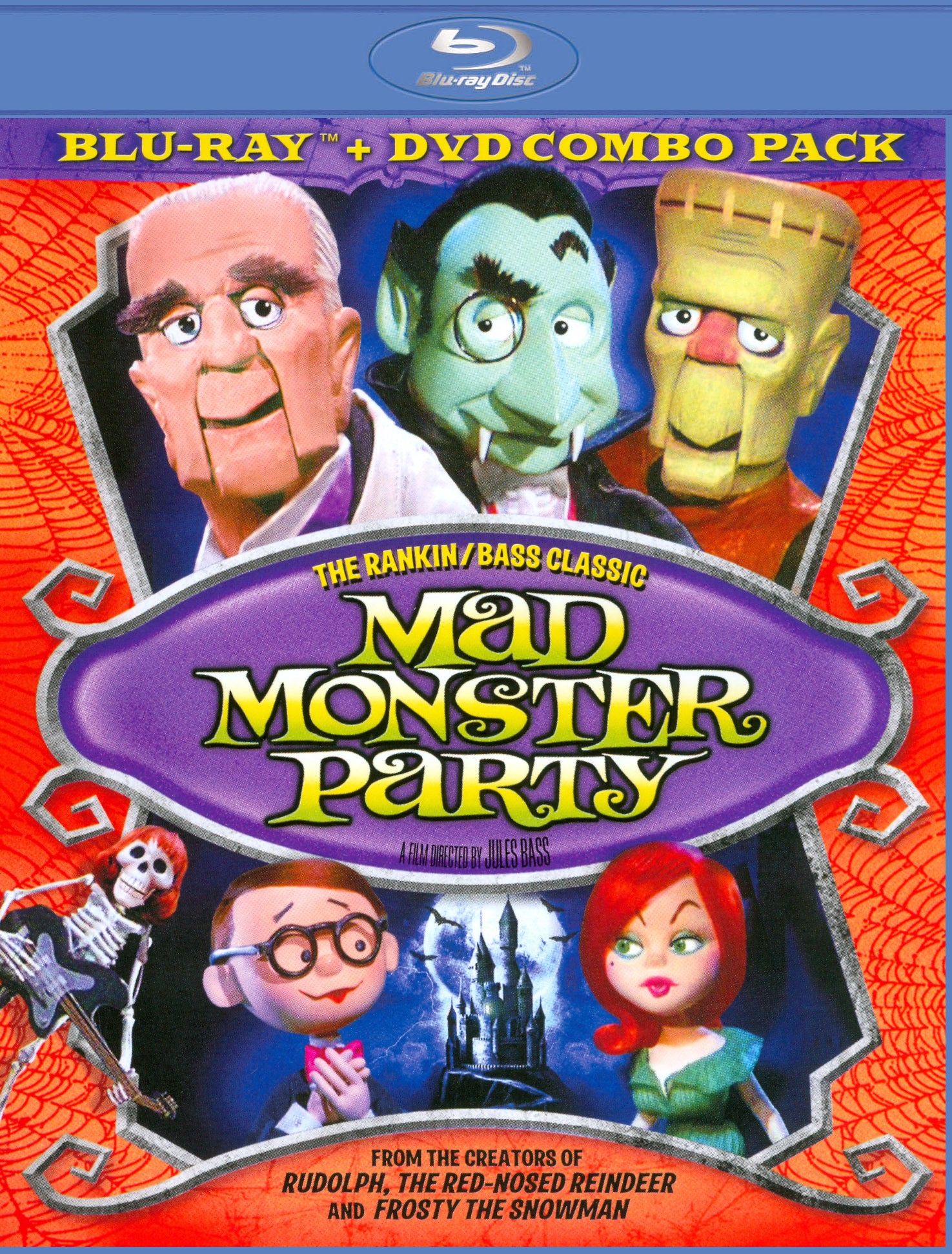 Mad Monster Party [2 Discs] [Blu-ray/DVD] cover art